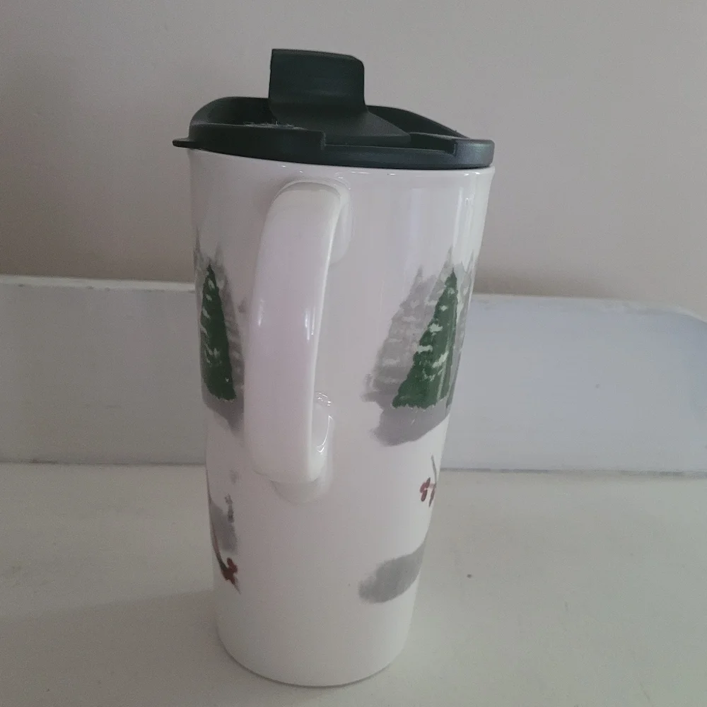 Cypress Winter Cardinal Travel Mug - Picture 8 of 10